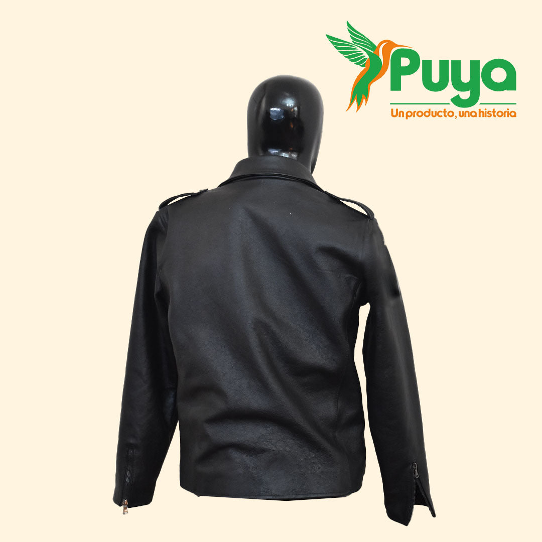 CHAMARRA DE CUERO UNISEX