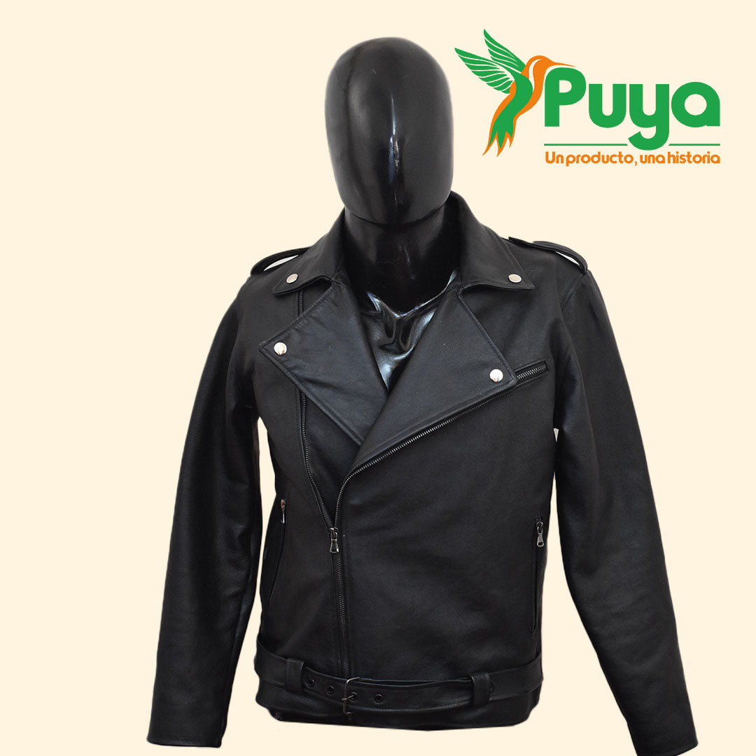 CHAMARRA DE CUERO UNISEX