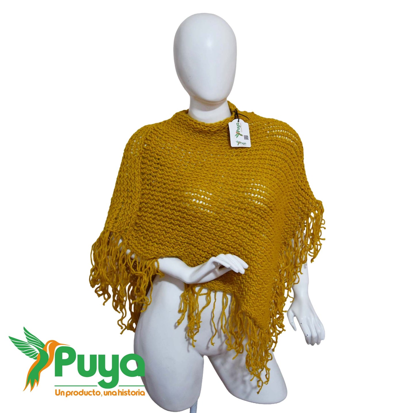 PONCHO MOSTAZA