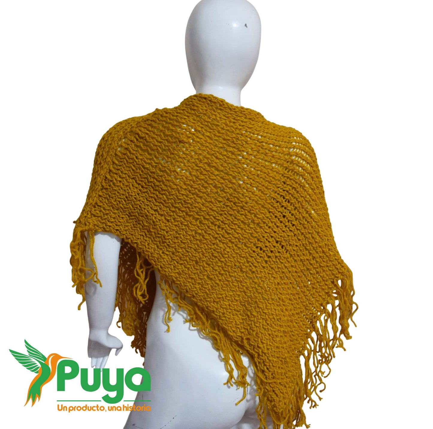 PONCHO MOSTAZA