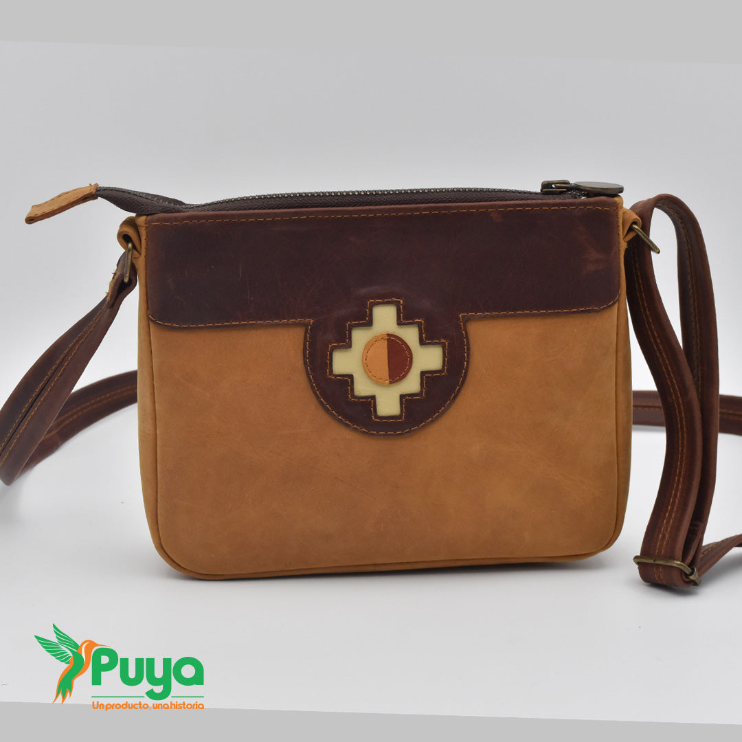 BANDOLERA AYMARA COLOR WHISKY