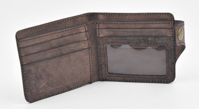 BILLETERA EMILIO CAFÉ RETRO