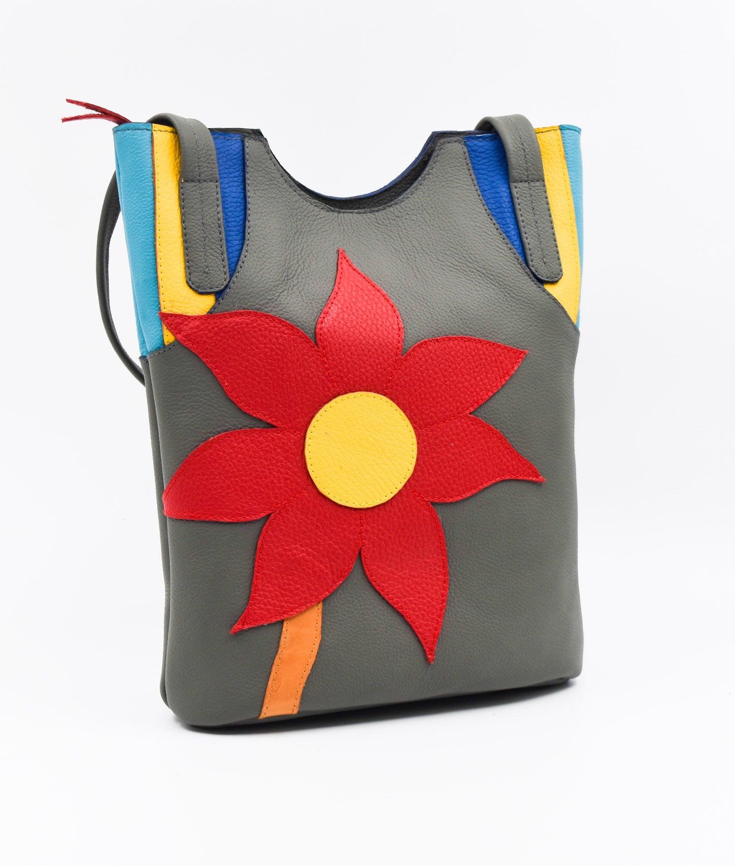 CARTERA CHOLET CON FLOR