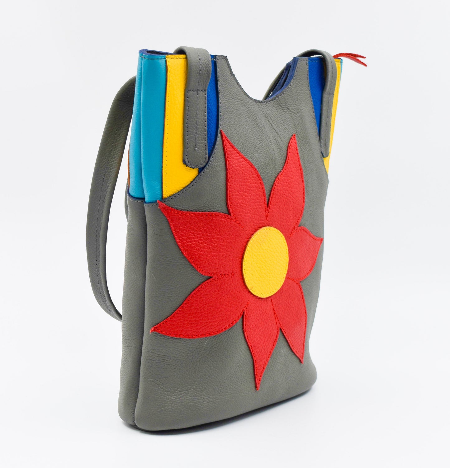 CARTERA CHOLET CON FLOR