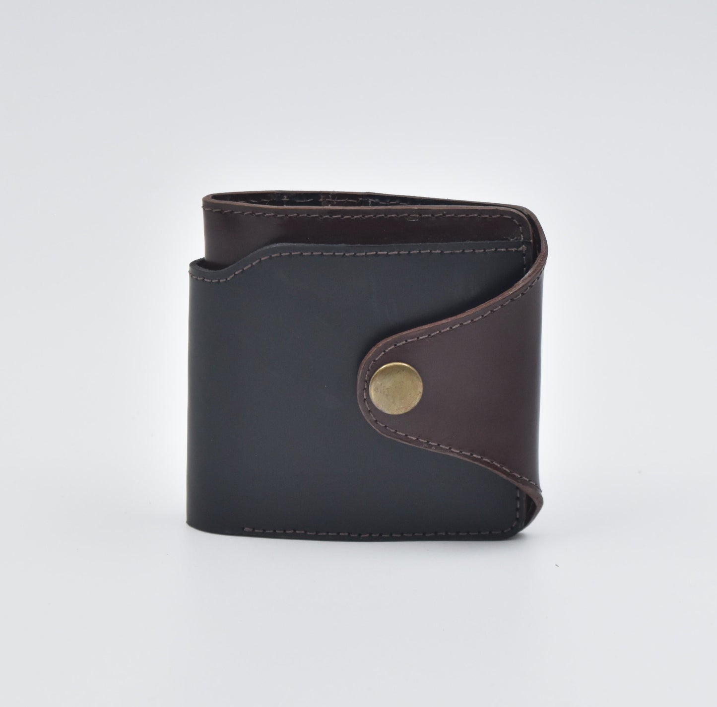 BILLETERA BICOLOR (NEGRO Y CAFÉ)