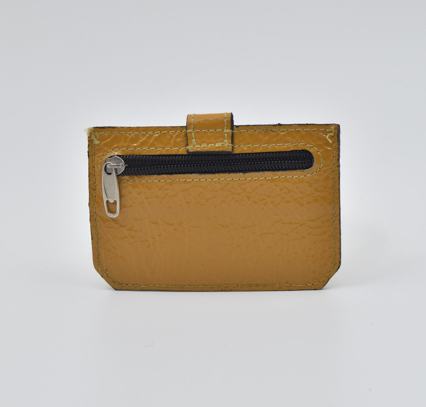 MONEDERO TARJETERO AMARILLO