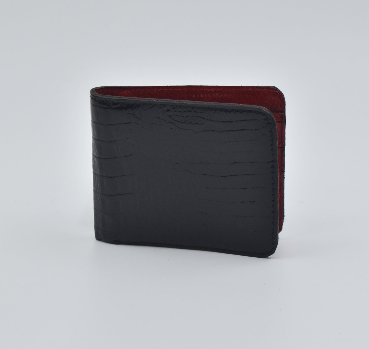 BILLETERA NEGRO / ROJO