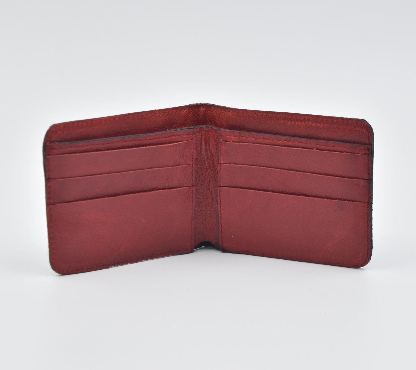 BILLETERA NEGRO / ROJO