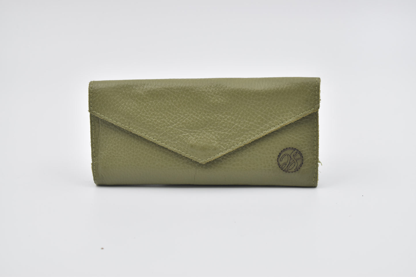 BILLETERA RECTANGULAR VERDE LIMÓN