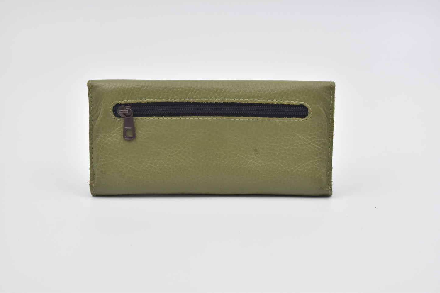 BILLETERA RECTANGULAR VERDE LIMÓN