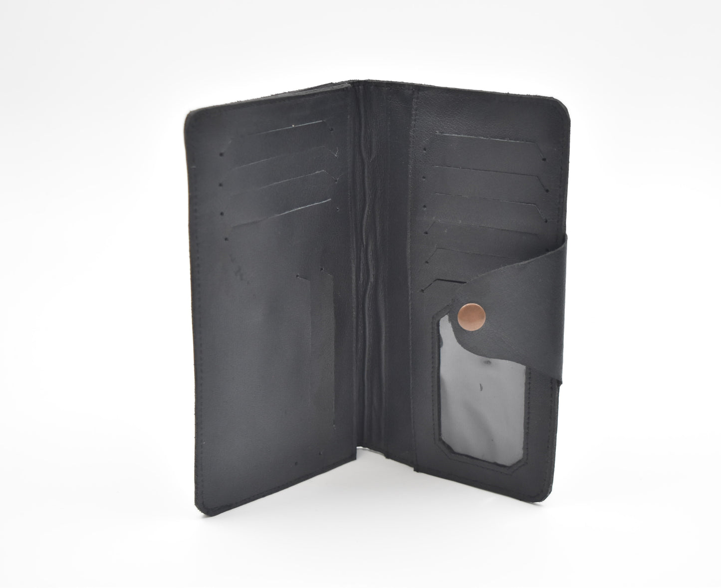 BILLETERA RECTANGULAR NEGRO