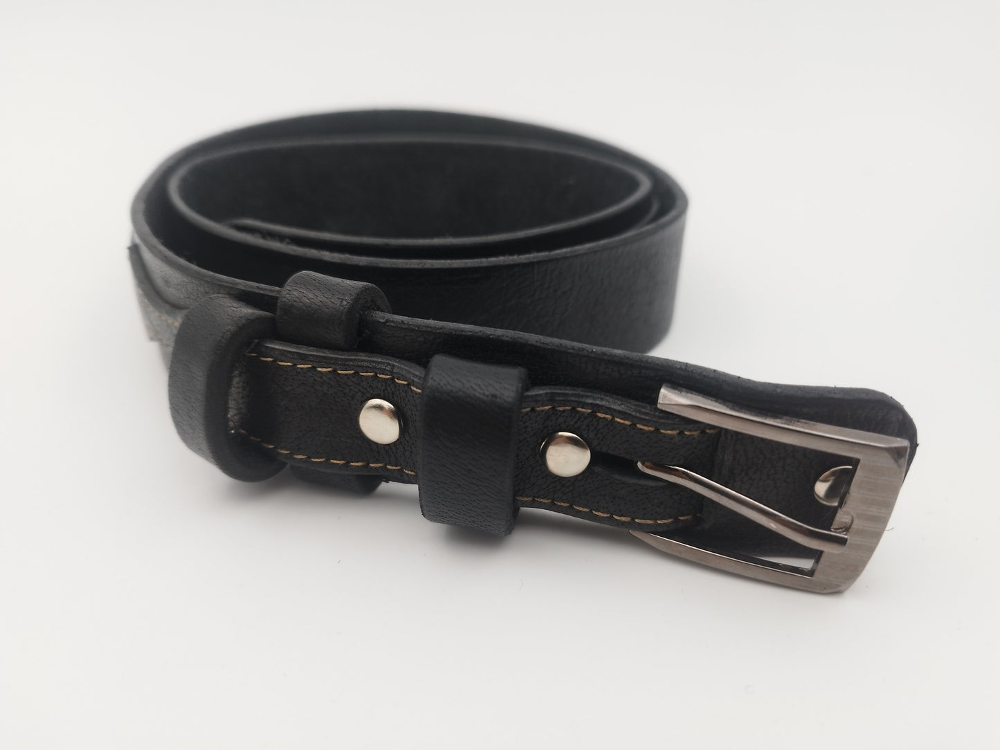 CINTURON NEGRO CON DISEÑO