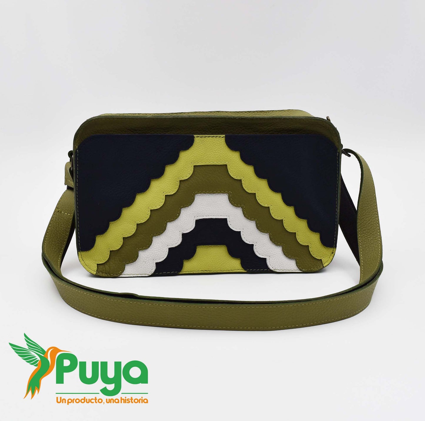BANDOLERA JACH'A VERDE COMBINADO