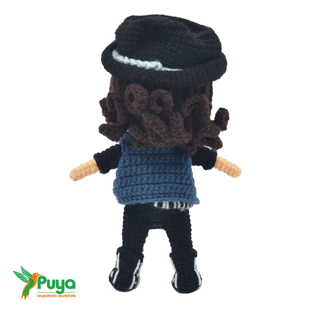 AMIGURUMI - LEMMY KILMISTER DE MOTORHEAD.