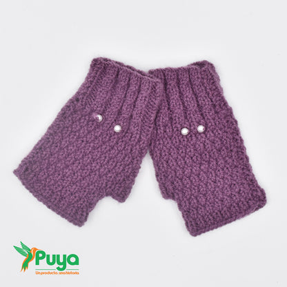 GUANTES GRANDES DIFERENTES COLORES CON PERLAS