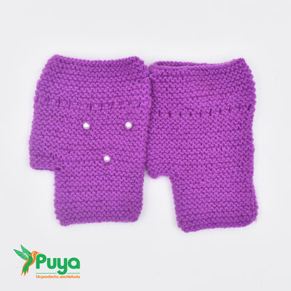 GUANTES GRANDES DIFERENTES COLORES CON PERLAS