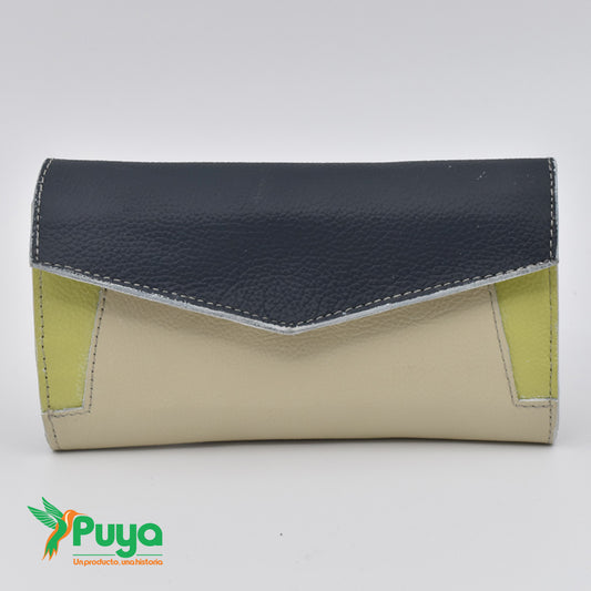 BILLETERA BIANCA MARFIL COMBINADO