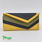 BILLETERA RECTANGULAR CHOLET AMARILLO COMBINADO