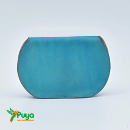 CARTERA DE MANO AZUL