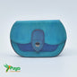 CARTERA DE MANO AZUL