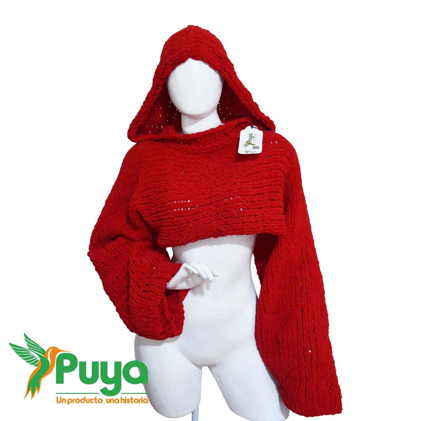 SUETER ROJO (CROP TOP)
