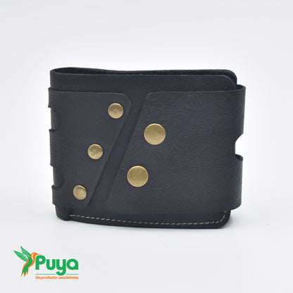 BILLETERA CAPARAZON NEGRO