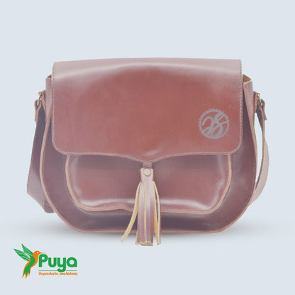 BANDOLERA CAFE CON COLGANTE