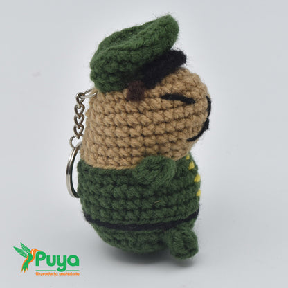 AMIGURUMI CAPIBARA POLICIA
