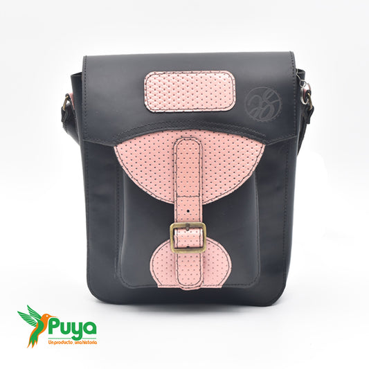 MORRAL NEGRO Y ROSADO
