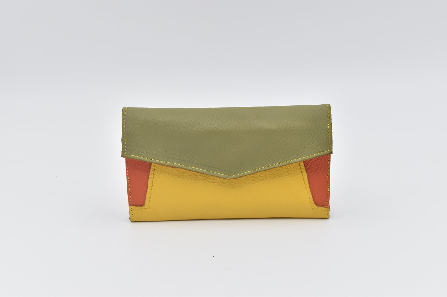 BILLETERA BIANCA COLOR AMARILLO COMBINADO