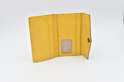 BILLETERA BIANCA COLOR AMARILLO COMBINADO