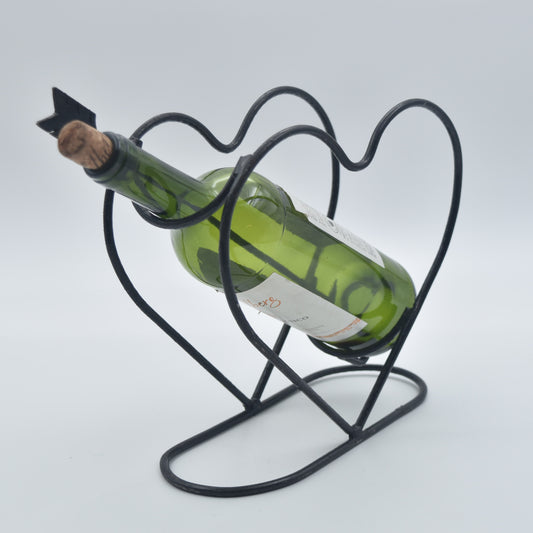 PORTA VINOS - FORMA CORAZÓN