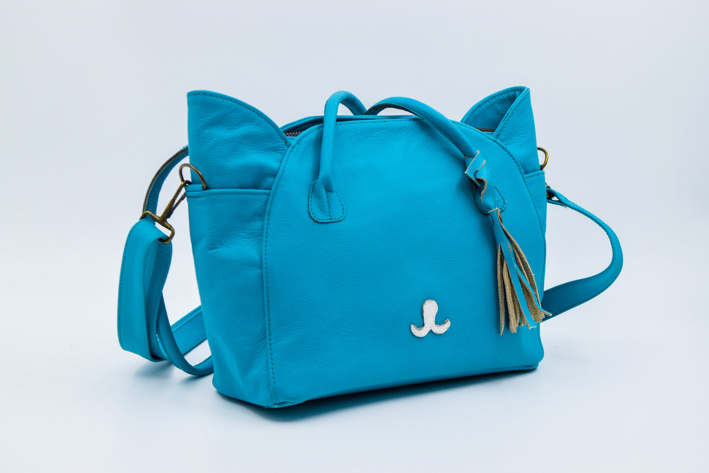 CARTERA GATITO - TURQUESA