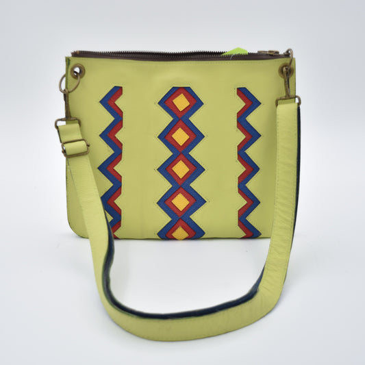 CARTERA GEMELA TIPO AGUAYO VERDE
