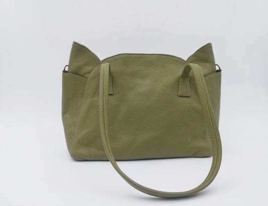 CARTERA GATITO - VERDE