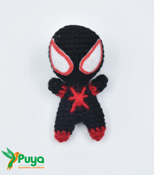 HOMBRE ARAÑA NEGRO