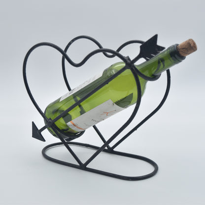 PORTA VINOS - FORMA CORAZÓN