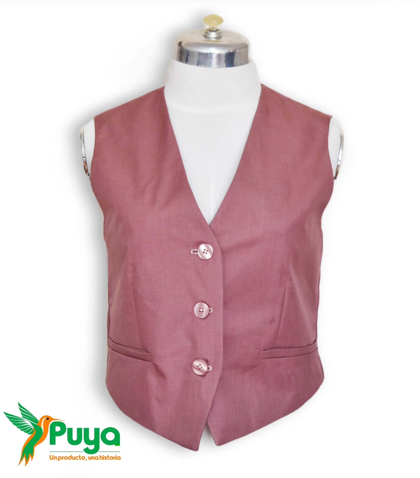 CHALECO ROSADO