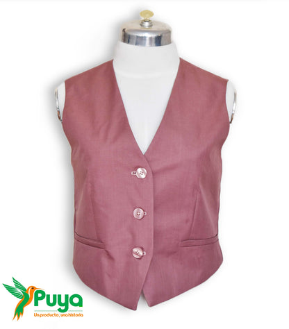 CHALECO ROSADO