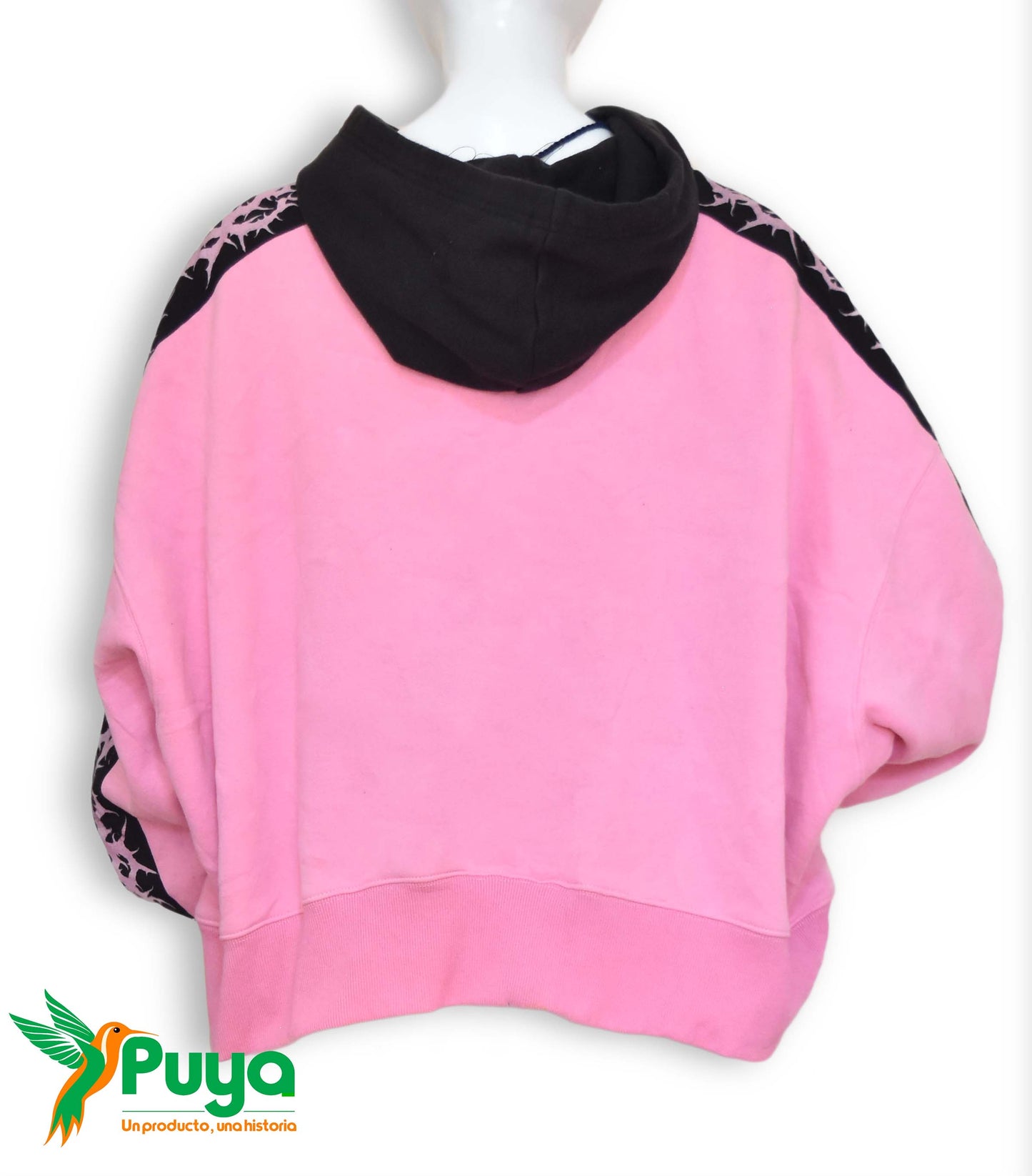 CANGURO OVERSIZE ROSADO TALLA M