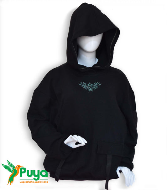 CANGURO NEGRO TALLA M HOMBRE