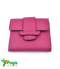 BILLETERA CON MONEDERO FUSCIA