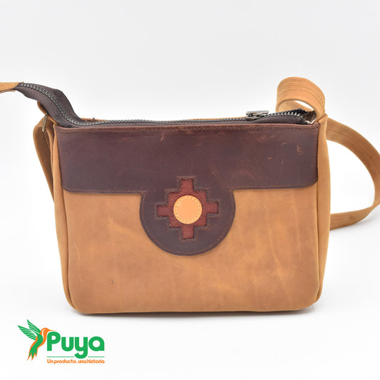 BANDOLERA AYMARA COLOR WHISKY