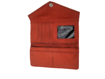 BILLETERA RECTANGULAR NARANJA