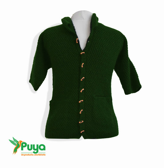 CARDIGAN VERDE DE MUJER