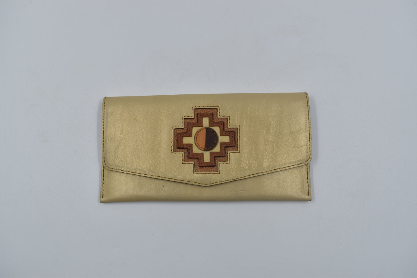 Chakana rectangular dorado