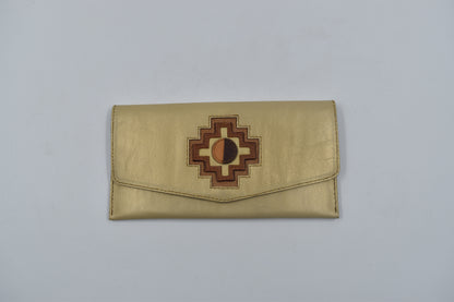 Chakana rectangular dorado