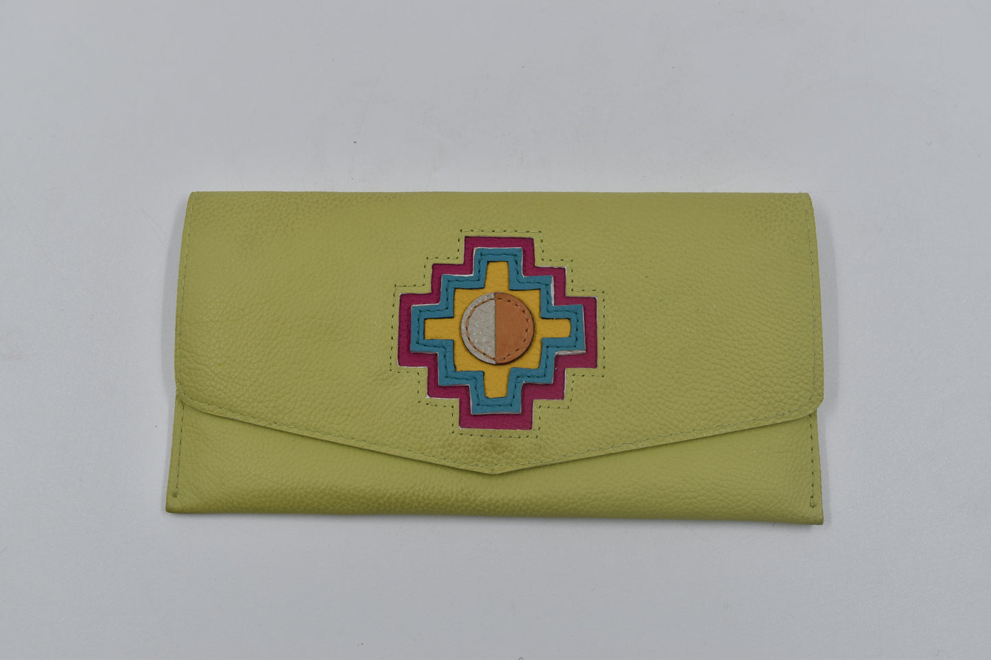 Chakana rectangular verde claro