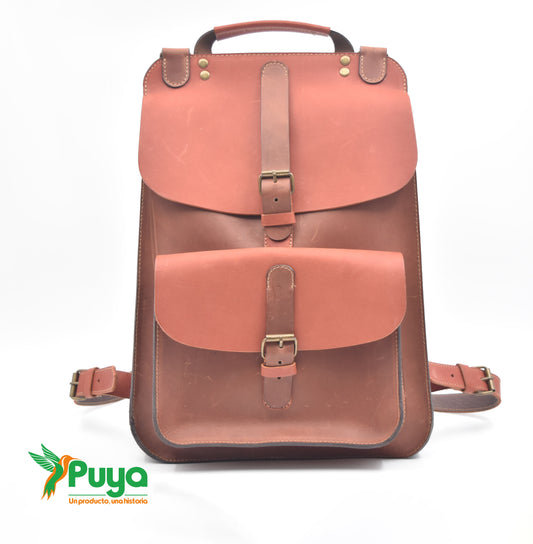MOCHILA OLIVIA TERRACOTA