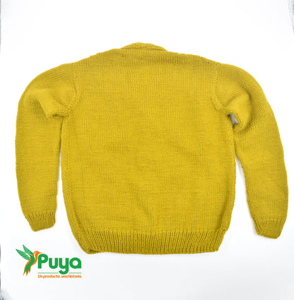 CARDIGAN AMARILLO VERDOSO